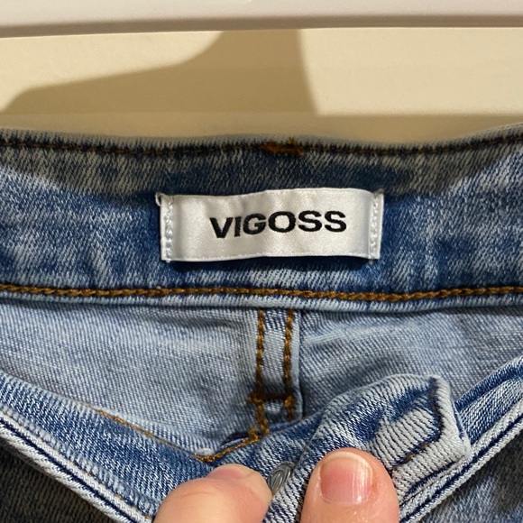 Vigoss Sky Blue Ankle Jeans - Picture 4 of 7